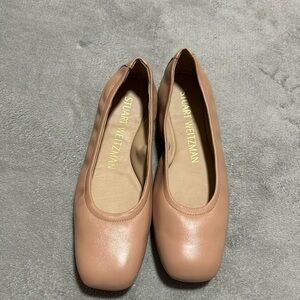Stuart Weitzman ballet flat leather
